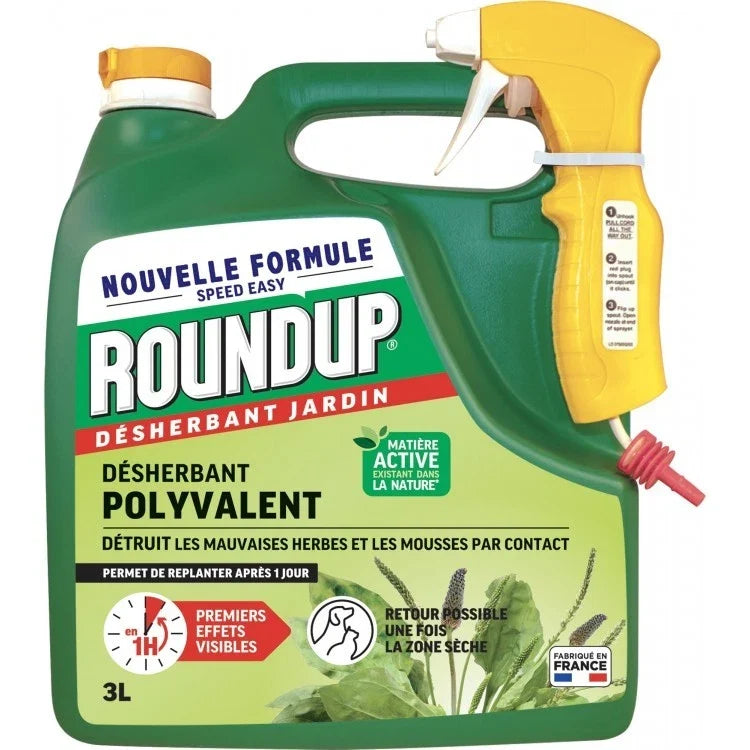Roundup - Désherbant Multi 3L Pulvérisateur